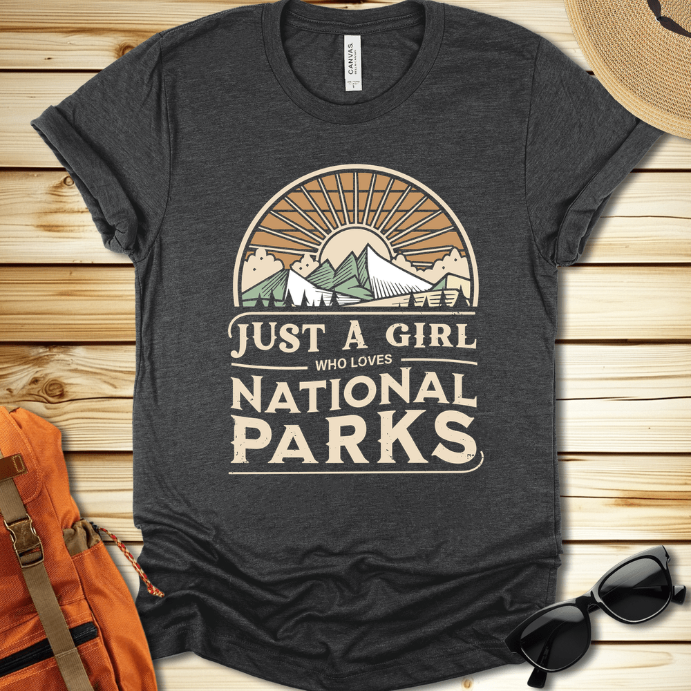 Just A Girl National Parks Tshirts