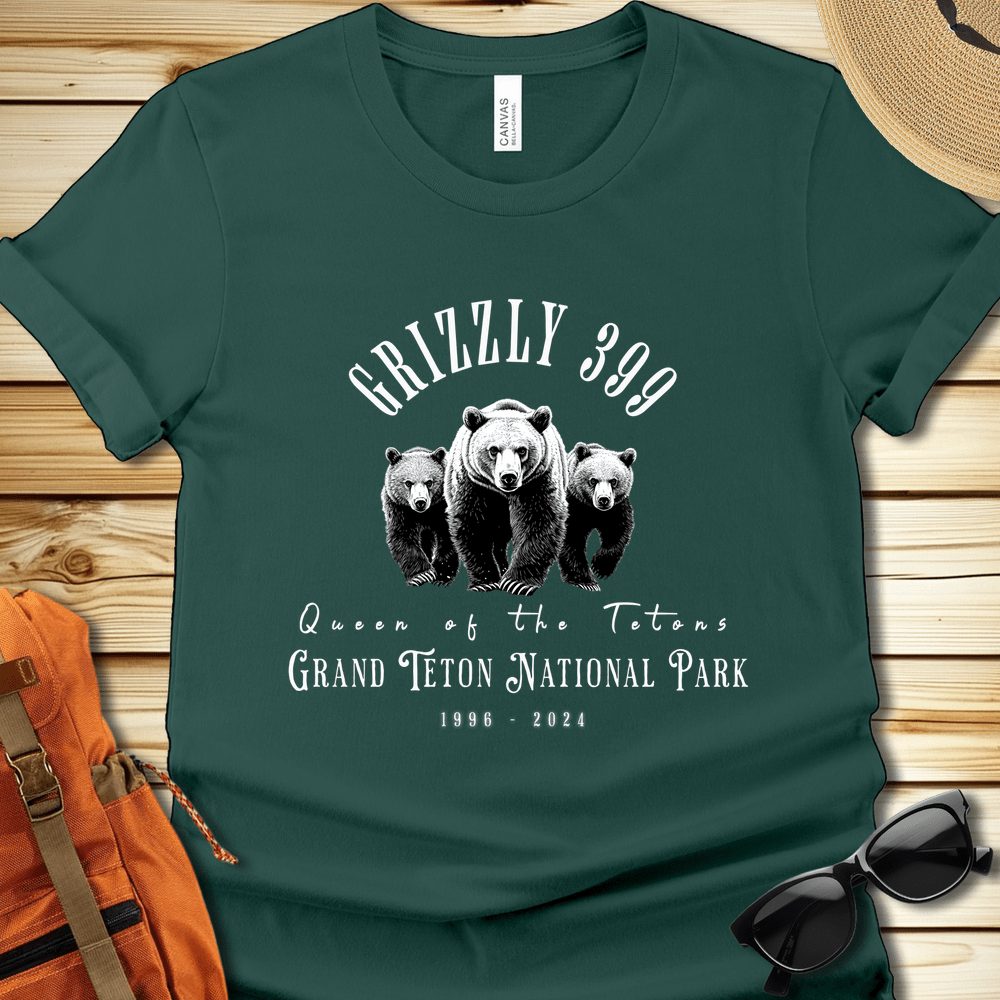 Grizzly 399 Grand Teton National Park Tshirt