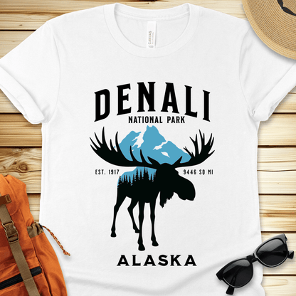 Denali National Park Moose Tshirt