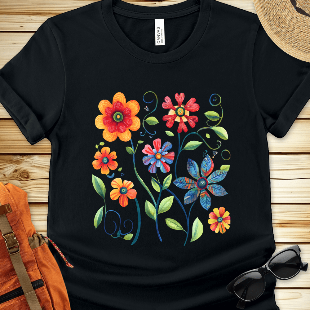 Vivid Flowers Tshirt