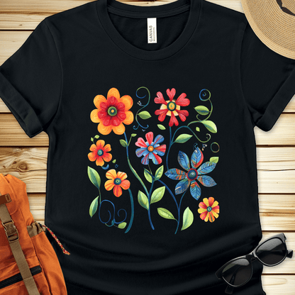 Vivid Flowers Tshirt