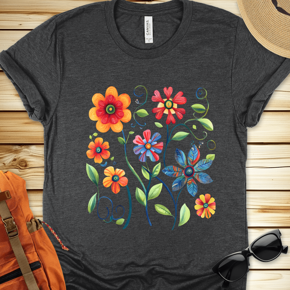 Vivid Flowers Tshirt