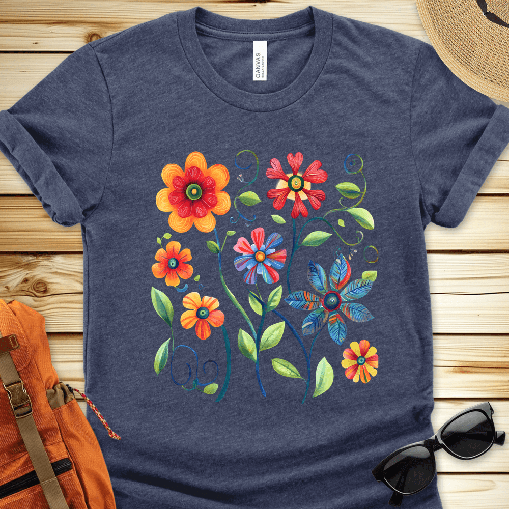 Vivid Flowers Tshirt