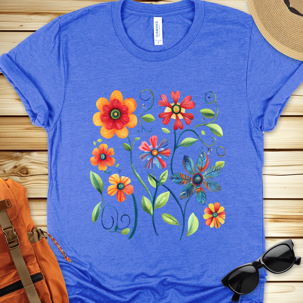 Vivid Flowers Tshirt