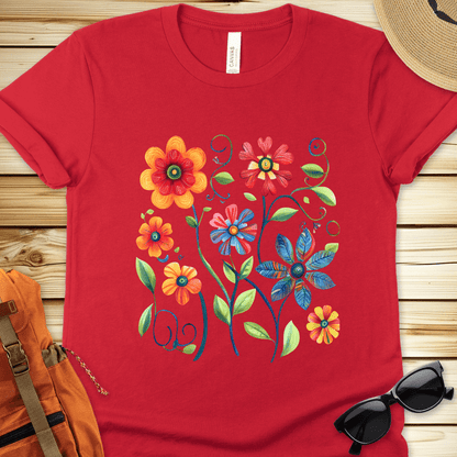 Vivid Flowers Tshirt