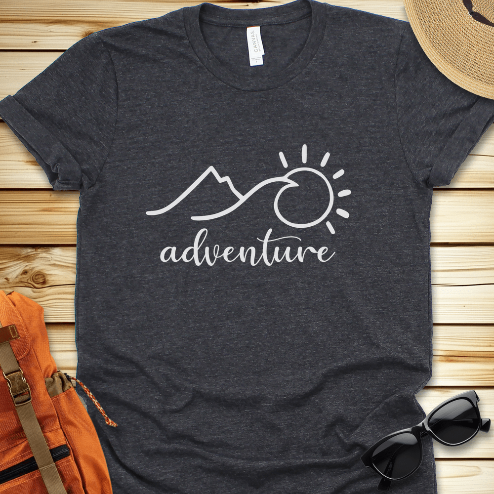 Adventure Line Art Tshirt