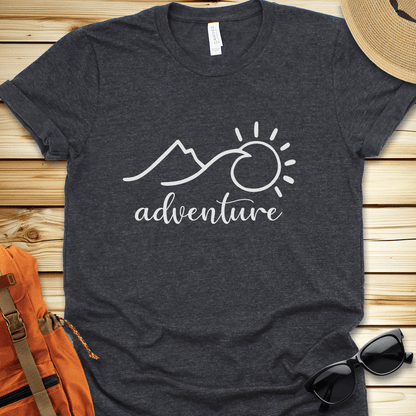 Adventure Line Art Tshirt