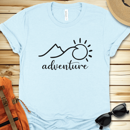 Adventure Line Art Tshirt
