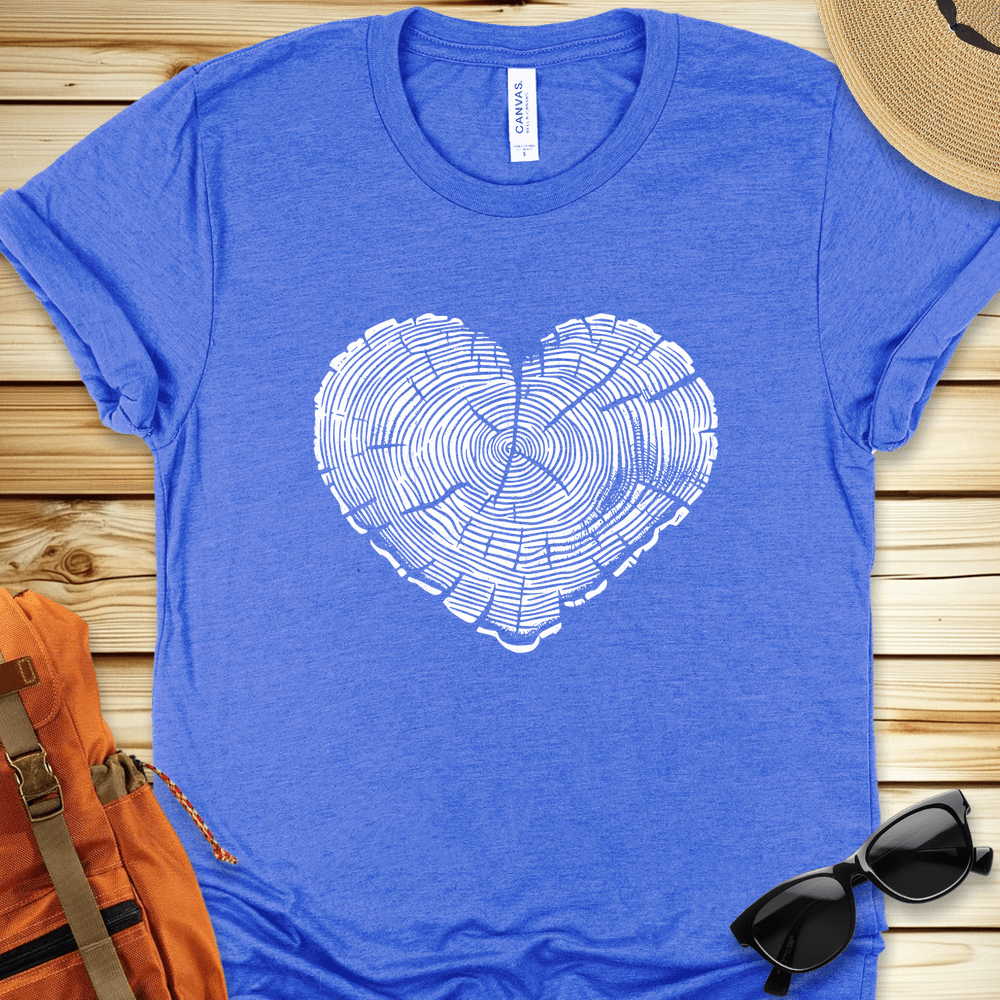 Tree Trunk Heart Tshirt