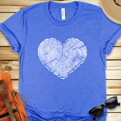 Tree Trunk Heart Tshirt