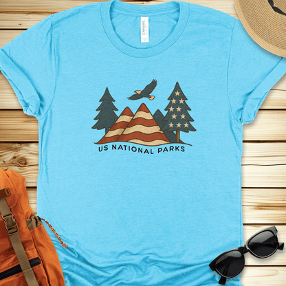 US National Parks Tshirt