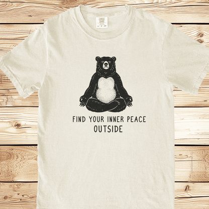 Inner Peace Bear Relaxed Fit Tee - Ramblin Road