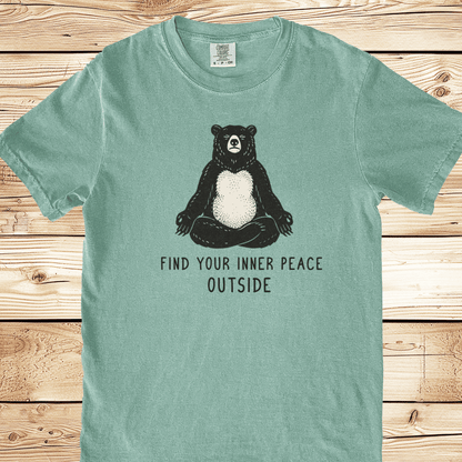 Inner Peace Bear Relaxed Fit Tee - Ramblin Road