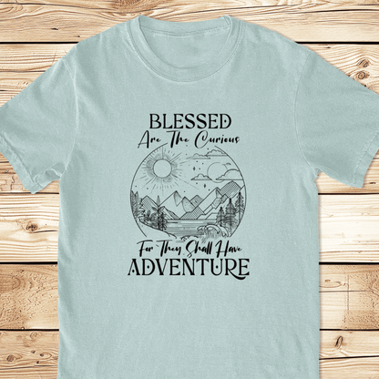 Blessed Are The Curious Relaxed Fit Tee - Ramblin Road