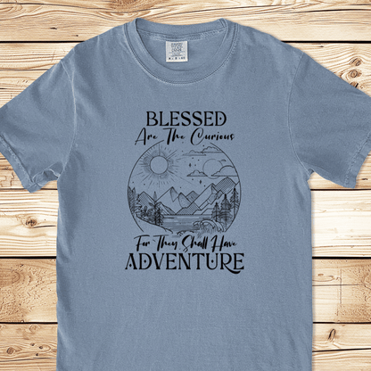 Blessed Are The Curious Relaxed Fit Tee - Ramblin Road