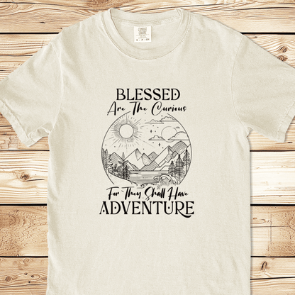 Blessed Are The Curious Relaxed Fit Tee - Ramblin Road