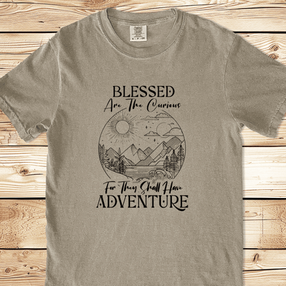 Blessed Are The Curious Relaxed Fit Tee - Ramblin Road