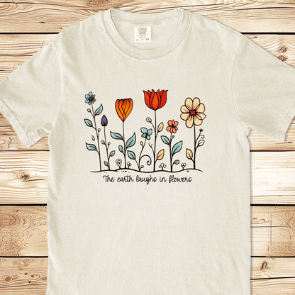 The Earth Laughs In Flowers Relaxed Fit Tee