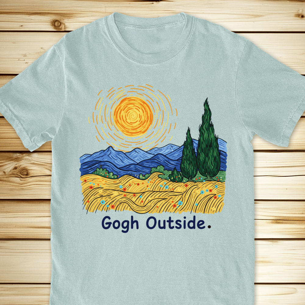 Gogh Outside Wheatfield Relaxed Fit Tee