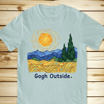 Gogh Outside Wheatfield Relaxed Fit Tee