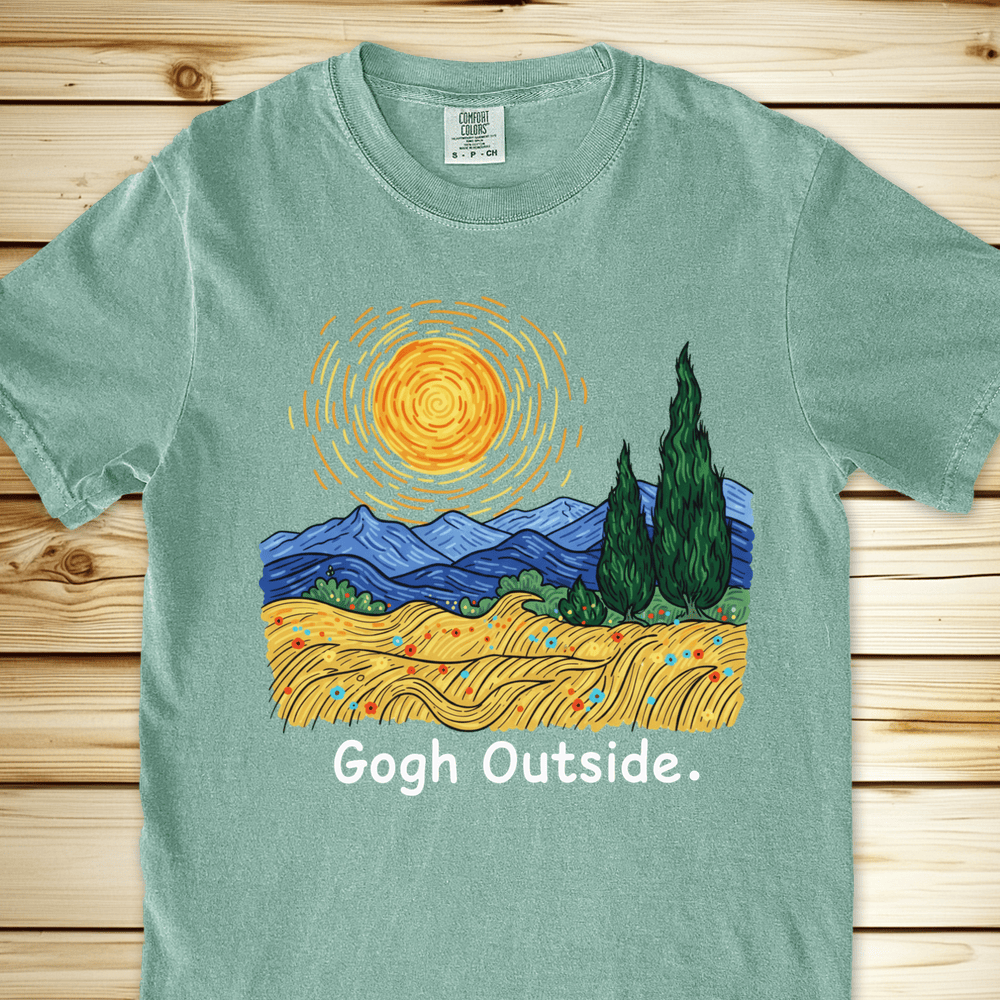 Gogh Outside Wheatfield Relaxed Fit Tee