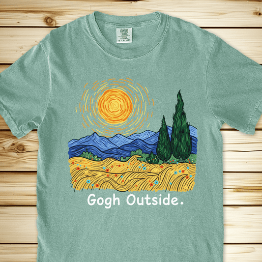 Gogh Outside Wheatfield Relaxed Fit Tee