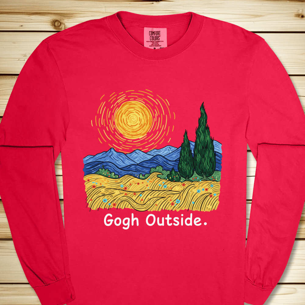 Gogh Outside Long Sleeve Tshirt