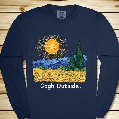 Gogh Outside Long Sleeve Tshirt