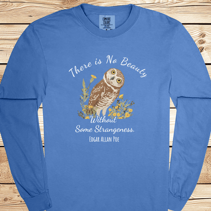 There is No Beauty Poe Quote Long Sleeve Tshirt - Ramblin Road