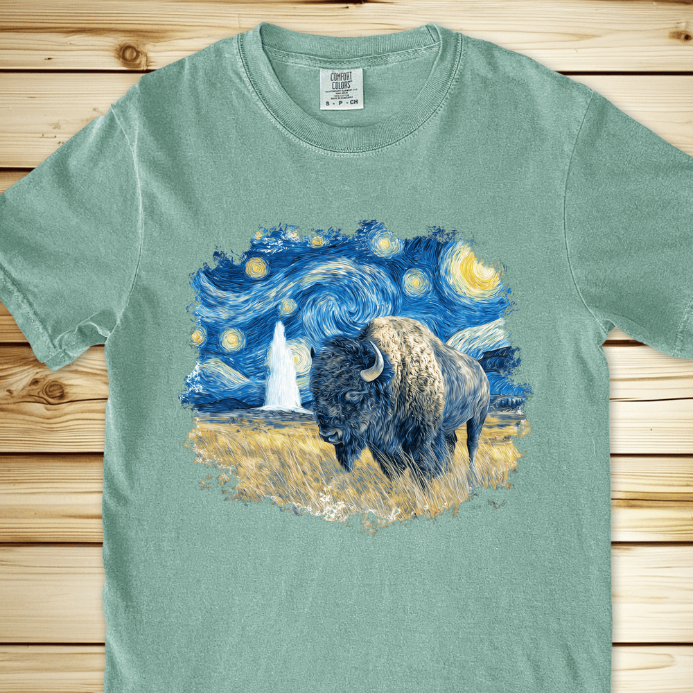 Van Gogh Starry Night Relaxed Fit Tee