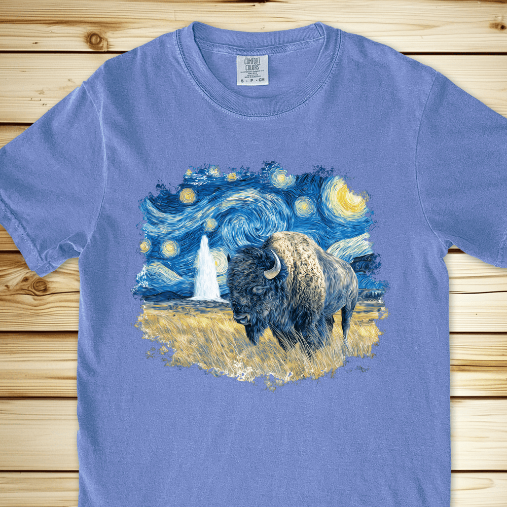 Van Gogh Starry Night Relaxed Fit Tee
