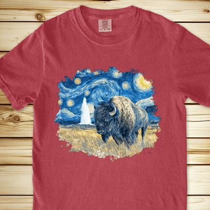 Van Gogh Starry Night Relaxed Fit Tee