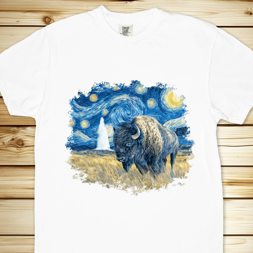 Van Gogh Starry Night Relaxed Fit Tee