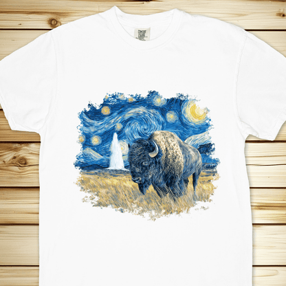 Van Gogh Starry Night Relaxed Fit Tee