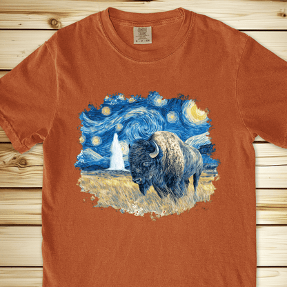 Van Gogh Starry Night Relaxed Fit Tee