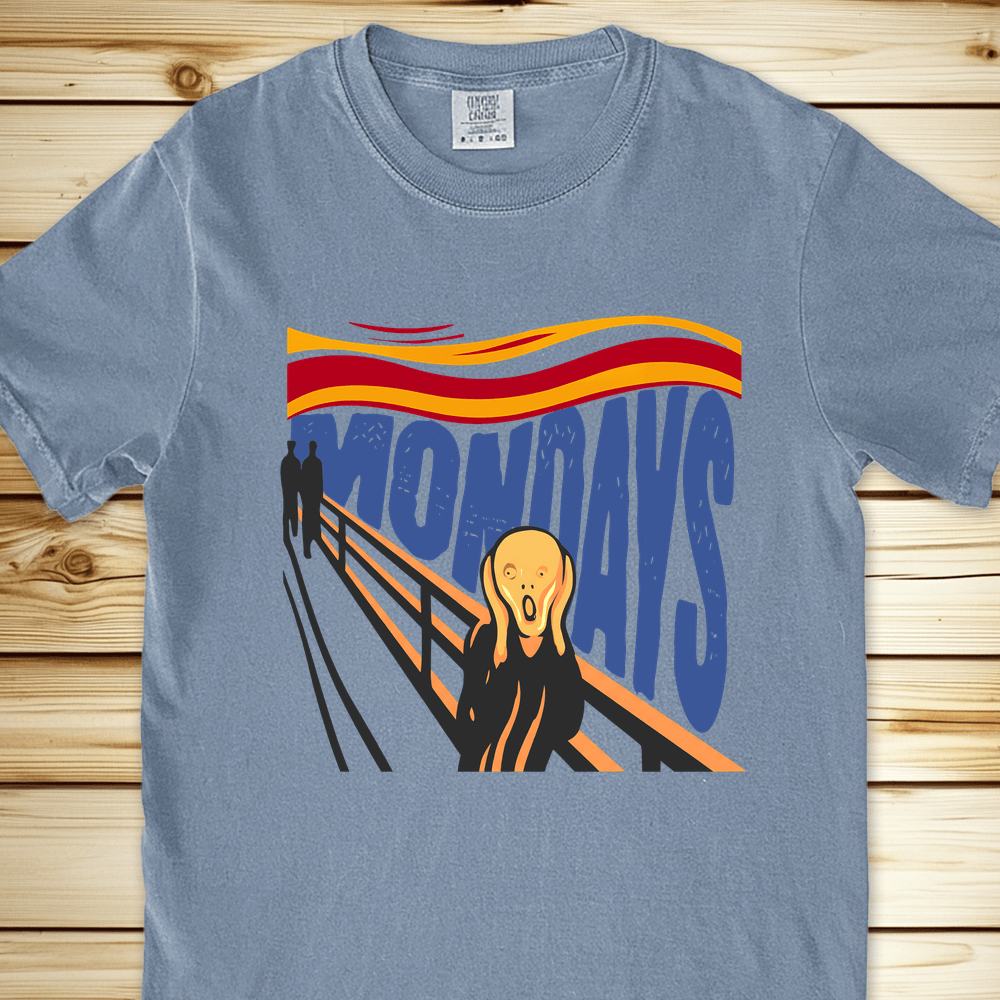 Monday Scream Munch Relaxed Fit Tee