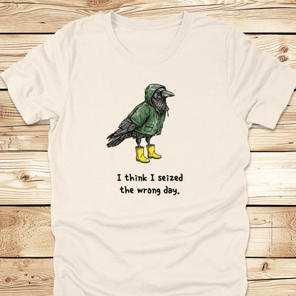 Bird Seized The Wrong Day Tshirt - Ramblin Road