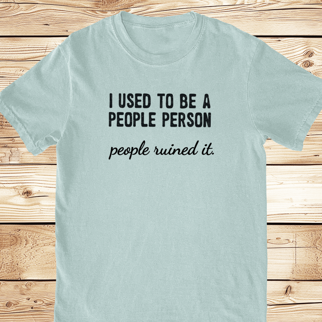 Used To Be A People Person Relaxed Fit Tee - Ramblin Road
