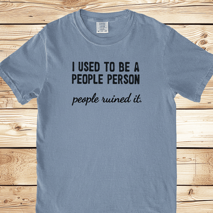 Used To Be A People Person Relaxed Fit Tee - Ramblin Road