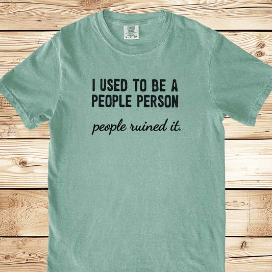 Used To Be A People Person Relaxed Fit Tee - Ramblin Road