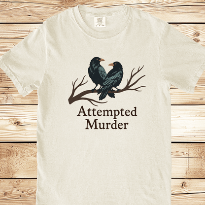 Attempted Murder Relaxed Fit Tee - Ramblin Road