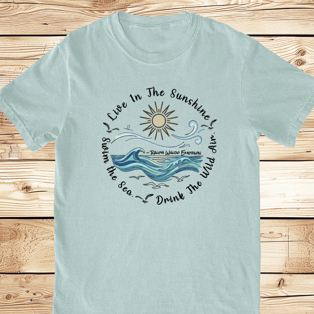Emerson Quote Relaxed Fit Tee - Ramblin Road