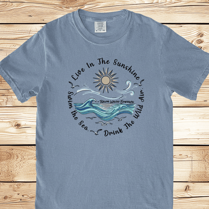 Emerson Quote Relaxed Fit Tee - Ramblin Road