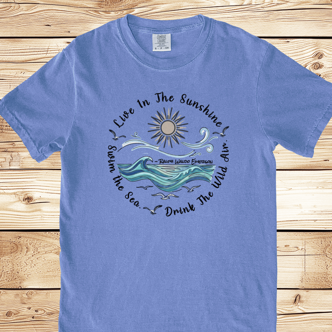 Emerson Quote Relaxed Fit Tee - Ramblin Road