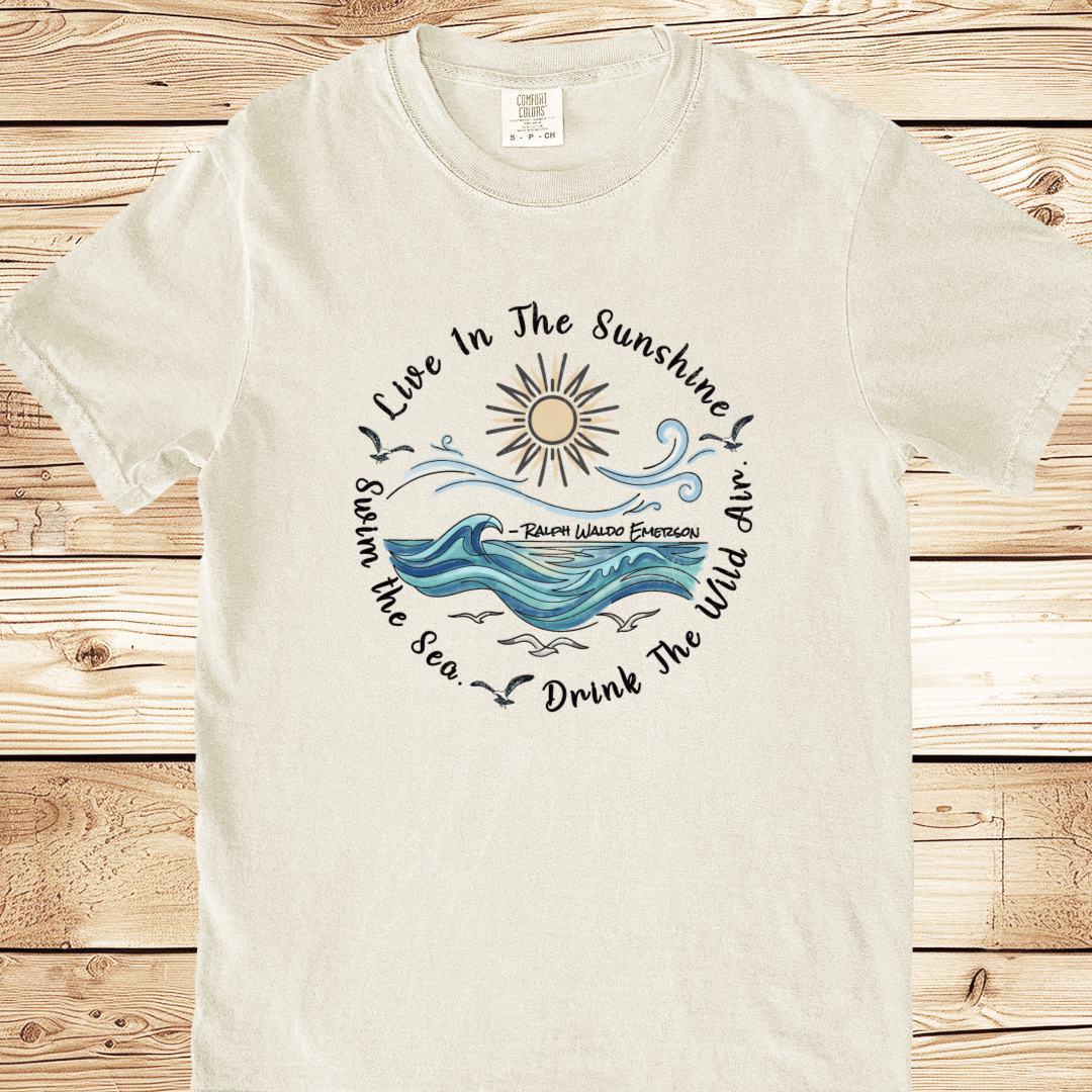 Emerson Quote Relaxed Fit Tee - Ramblin Road