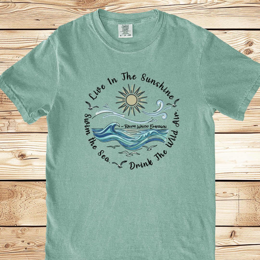 Emerson Quote Relaxed Fit Tee - Ramblin Road