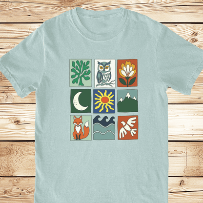 Matisse Nature Matrix Relaxed Fit Tee - Ramblin Road