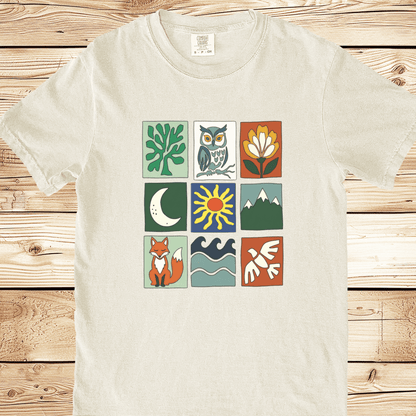 Matisse Nature Matrix Relaxed Fit Tee - Ramblin Road