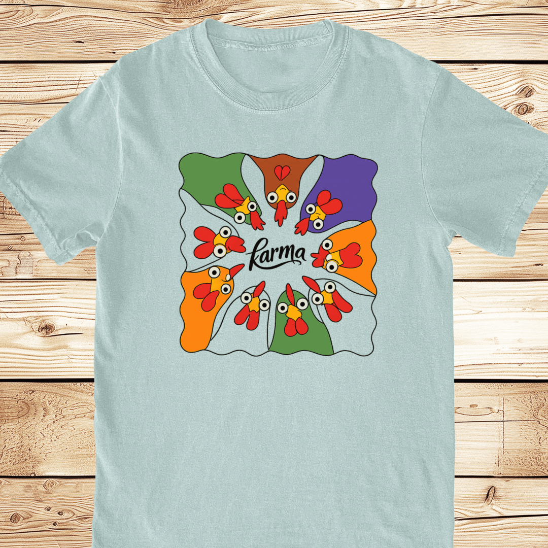Chicken Karma Relaxed Fit Tee - Ramblin Road