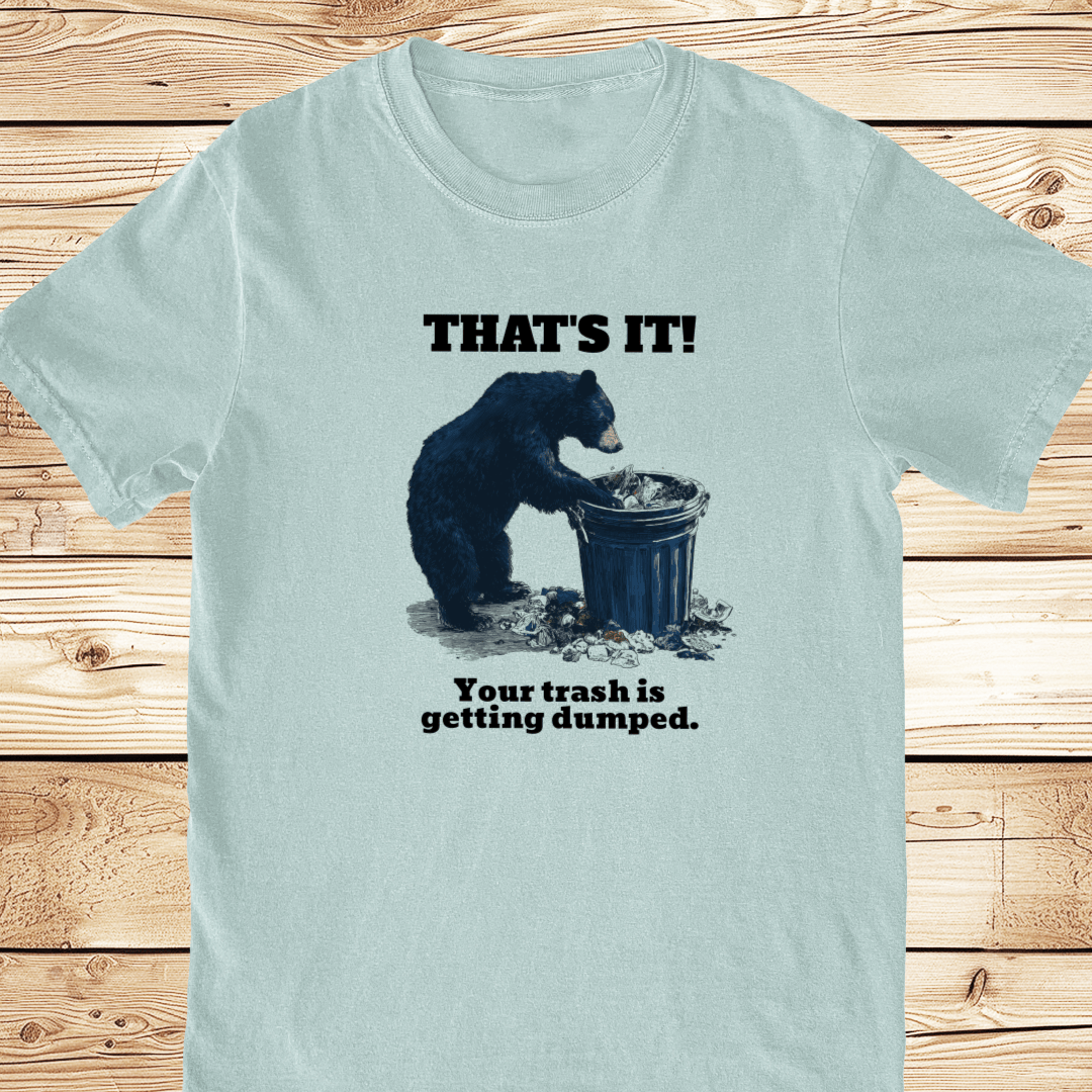 Bear Trash Getting Dumped - Ramblin Road